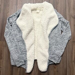 Abercrombie & Fitch Pre-Rebrand Sherpa Fleece Jacket Women’s Medium Cozy